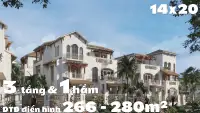 Thông số sản phẩm Casa Villa Đơn Lập diện tích 14×20, gồm 1 hầm và 3 tầng tại dự án Blanca City Sun Group Thông số sản phẩm Casa Villa Đơn Lập diện tích 14x20, gồm 1 hầm và 3 tầng tại dự án Blanca City Sun Group