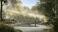 Rừng cột nghệ thuật tương tác – Không gian trải nghiệm độc đáo với âm thanh và ánh sáng, kích thích giác quan trẻ em Rừng cột nghệ thuật tương tác - Không gian trải nghiệm độc đáo với âm thanh và ánh sáng, kích thích giác quan trẻ em